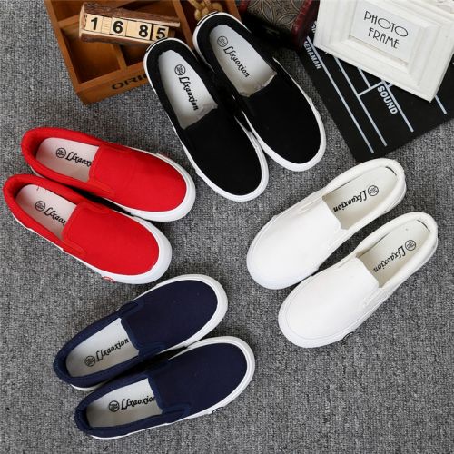 Chaussures de tennis enfants en toile pour printemps - semelle Ref 1015176