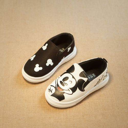 Chaussures de tennis enfants en toile JIUJIU pour printemps - semelle plastique Ref 1015179