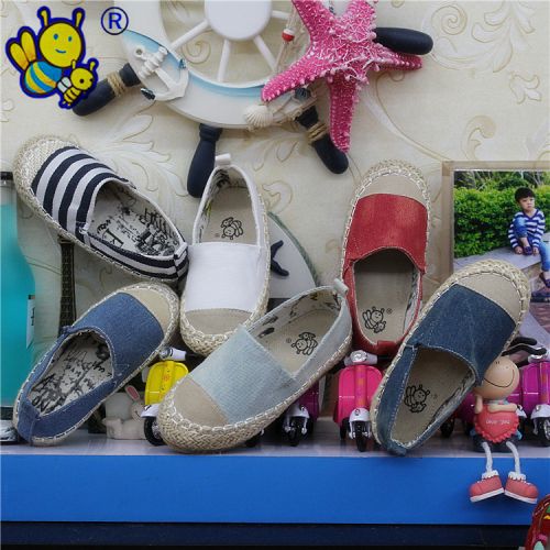 Chaussures de tennis enfants en toile pour printemps - Ref 1015282