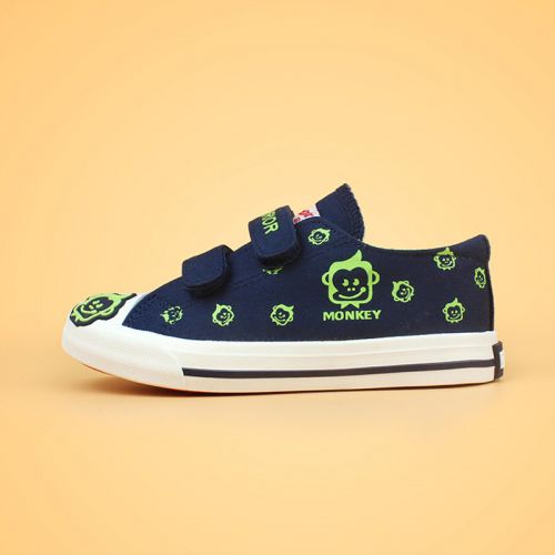 Chaussures de tennis enfants en toile WARRIOR pour printemps - semelle caoutchouc Ref 1015338