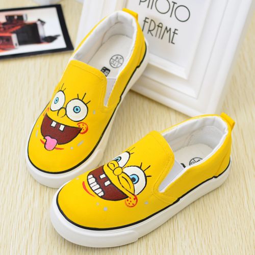 Chaussures de tennis enfants en toile pour Toute saison - Ref 1015767