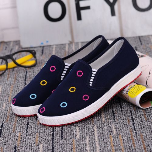 Chaussures de tennis enfants en toile pour Toute saison - semelle caoutchouc naturel Ref 1015905