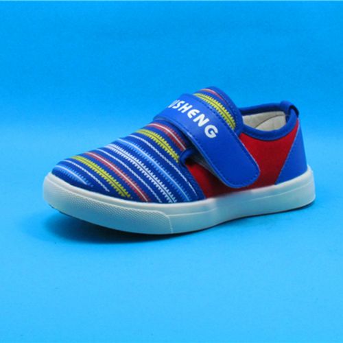 Chaussures de tennis enfants en toile pour printemps - semelle caoutchouc Ref 1015958