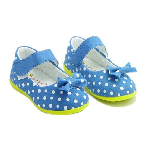 Chaussures de tennis enfants en toile brodé pour printemps - semelle caoutchouc Ref 1016013