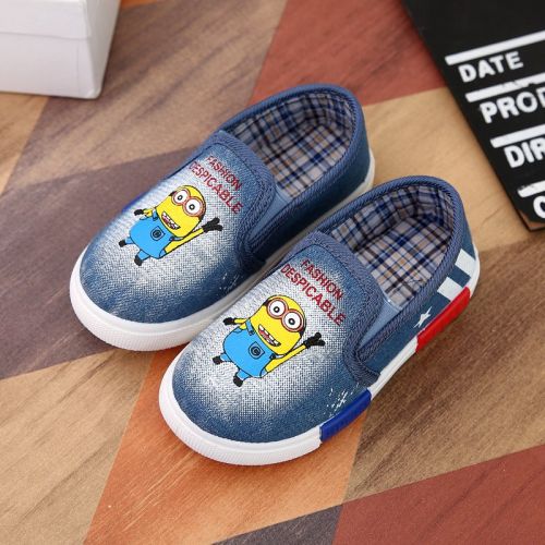 Chaussures de tennis enfants en toile pour Toute saison - semelle caoutchouc Ref 1016064