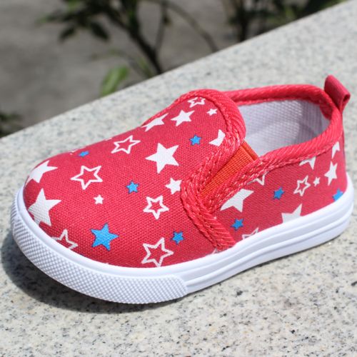 Chaussures de tennis enfants en toile pour printemps - semelle fond composite Ref 1017366
