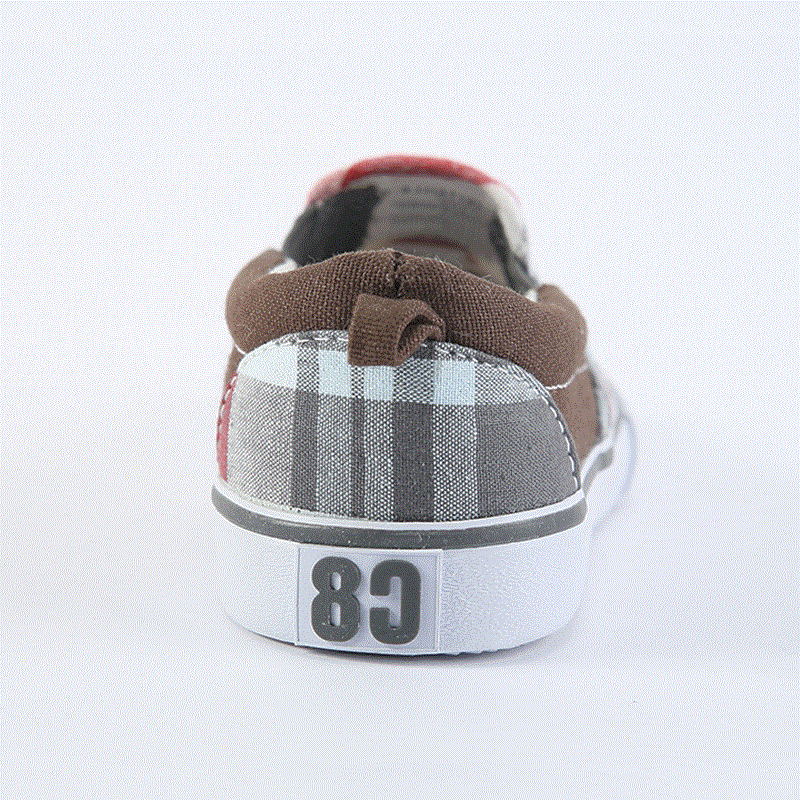 Chaussures de tennis enfants en toile pour printemps - semelle caoutchouc Ref 1017381