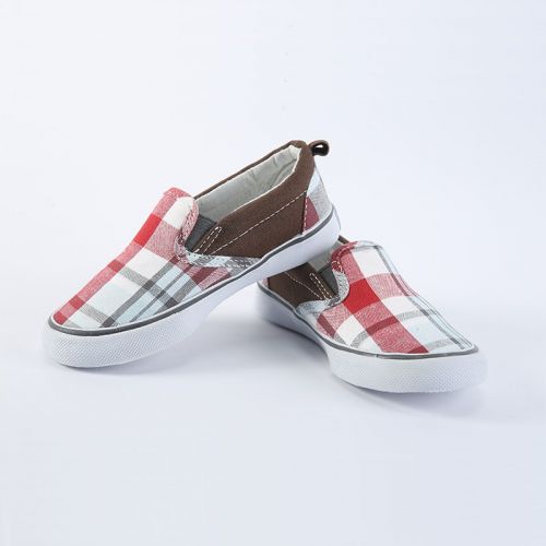 Chaussures de tennis enfants en toile pour printemps - semelle caoutchouc Ref 1017408