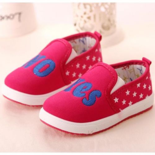 Chaussures de tennis enfants en toile DAKY pour printemps - semelle caoutchouc naturel Ref 1017921