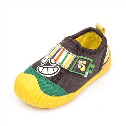 Chaussures de tennis enfants en toile pour printemps - Ref 1018151