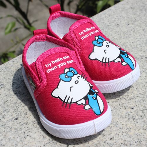 Chaussures de tennis enfants en toile pour Toute saison - semelle fond composite Ref 1018655