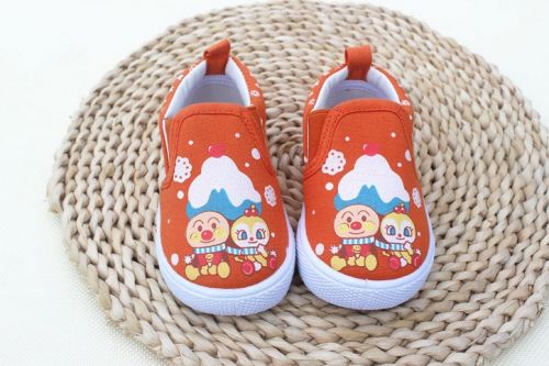 Chaussures de tennis enfants en toile pour printemps - semelle caoutchouc Ref 1019004