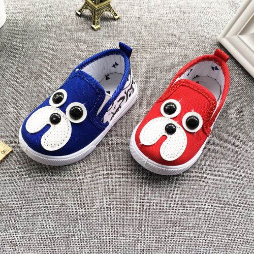 Chaussures de tennis enfants en toile pour printemps - semelle caoutchouc Ref 1019609