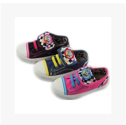 Chaussures de tennis enfants en toile pour printemps - semelle caoutchouc Ref 1019852