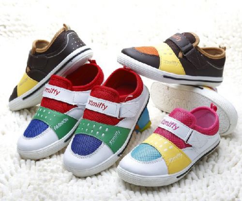 Chaussures de tennis enfants en toile creux pour printemps - semelle plastique Ref 1019903