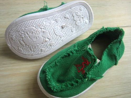 Chaussures de tennis enfants en toile pour printemps - Ref 1020174