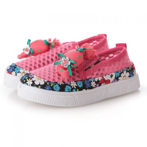 Chaussures de tennis enfants en engrener pour été - semelle plastique Ref 1020207