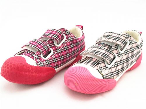 Chaussures de tennis enfants en toile pour Toute saison - semelle caoutchouc Ref 1020243