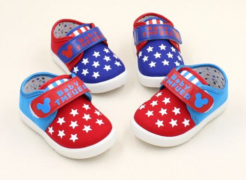 Chaussures de tennis enfants en toile pour Toute saison - Ref 1020290