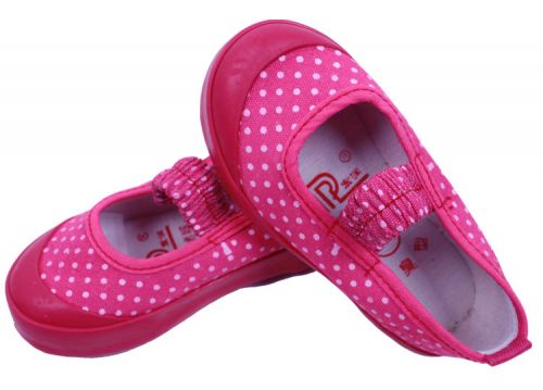 Chaussures de tennis enfants en toile pour Toute saison - semelle caoutchouc Ref 1020824