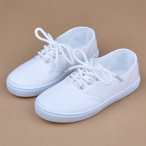 Chaussures de tennis enfants en toile pour Toute saison - semelle caoutchouc Ref 1020866