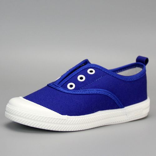 Chaussures de tennis enfants en toile pour printemps - semelle plastique Ref 1021010