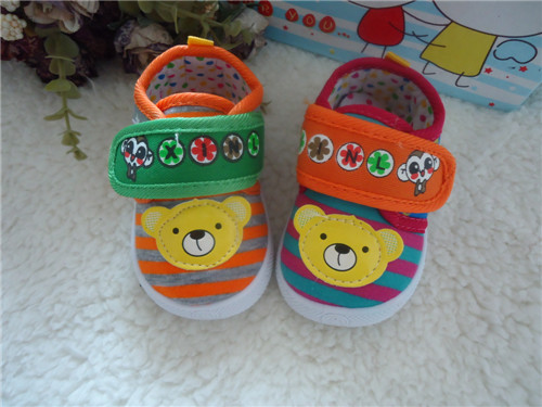 Chaussures de tennis enfants en toile pour printemps - semelle plastique Ref 1021059