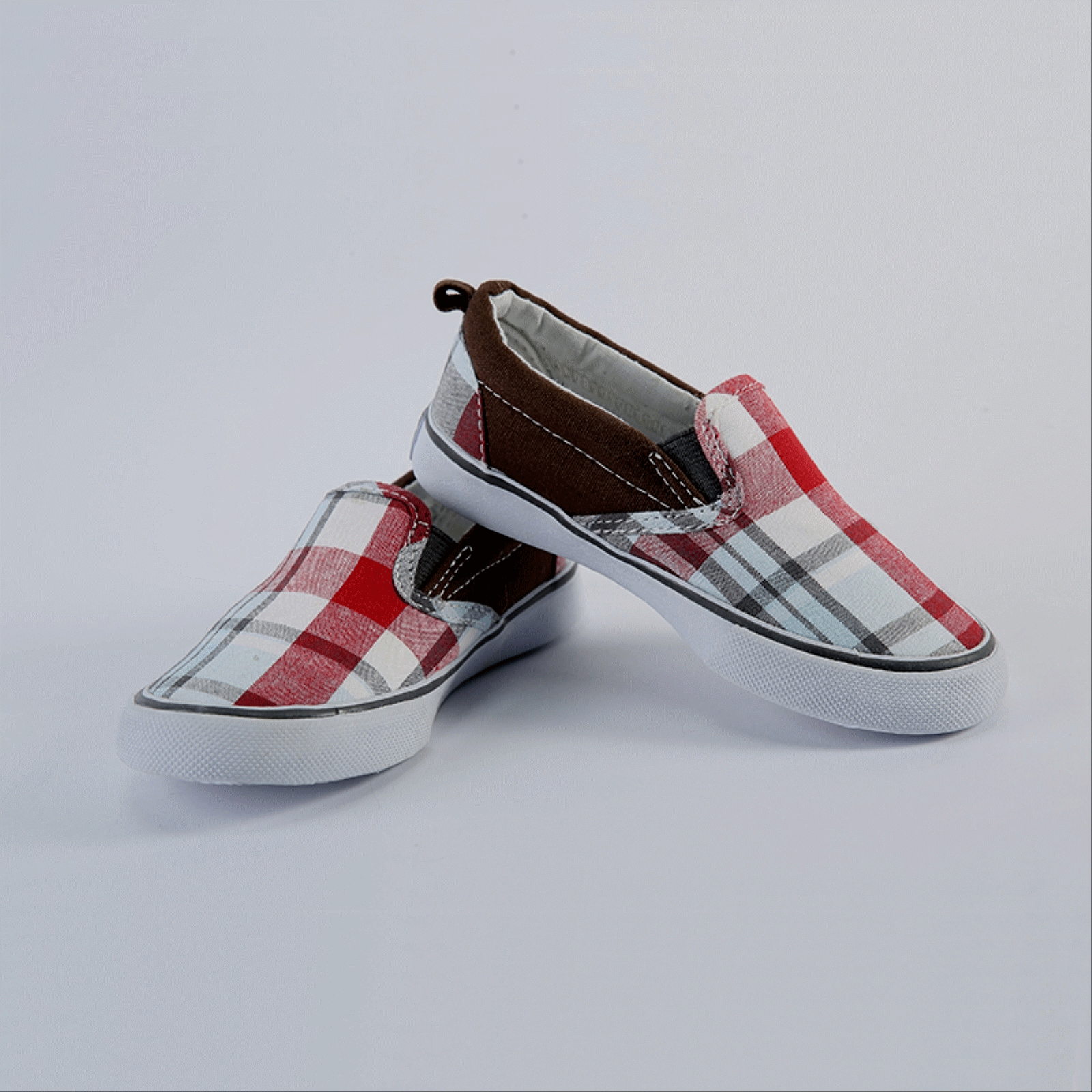 Chaussures de tennis enfants en toile pour printemps - semelle caoutchouc Ref 1021133