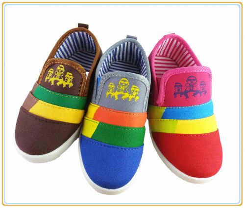 Chaussures de tennis enfants en toile pour Toute saison - Ref 1021561
