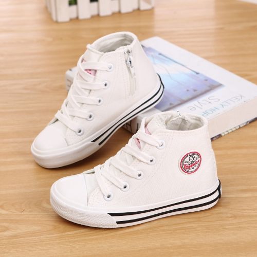 Chaussures de tennis enfants en toile WARRIOR pour printemps - semelle caoutchouc antidérapant Ref 1021685