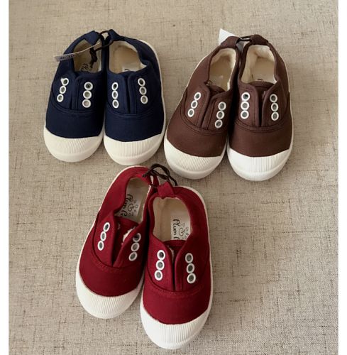 Chaussures de tennis enfants en toile pour hiver - Ref 1021792