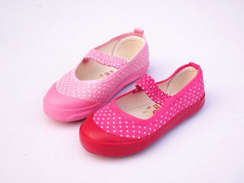 Chaussures de tennis enfants en toile pour Toute saison - semelle caoutchouc Ref 1022033