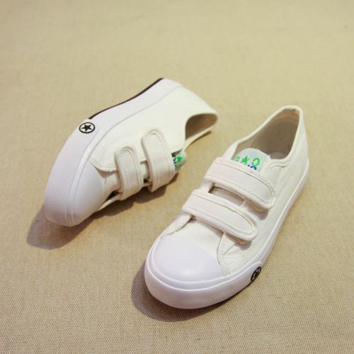 Chaussures de tennis enfants en toile pour printemps - semelle caoutchouc Ref 1022173