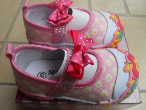 Chaussures de tennis enfants en toile pour printemps - semelle caoutchouc Ref 1022515