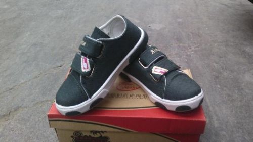 Chaussures de tennis enfants en toile pour Toute saison - semelle plastique Ref 1022531