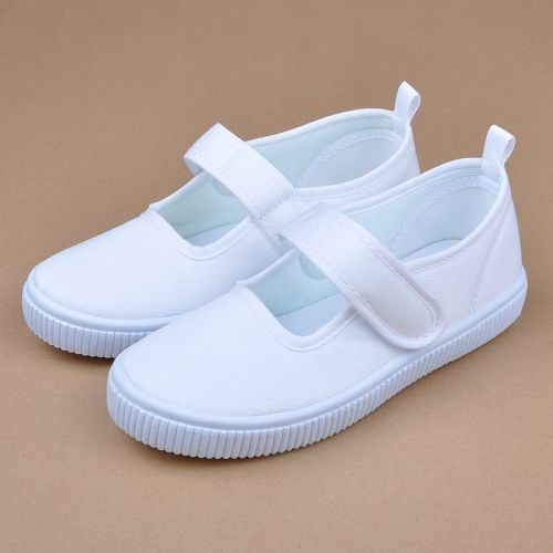 Chaussures de tennis enfants en toile pour Toute saison - semelle caoutchouc Ref 1023342