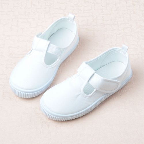Chaussures de tennis enfants en toile pour Toute saison - semelle caoutchouc Ref 1023348