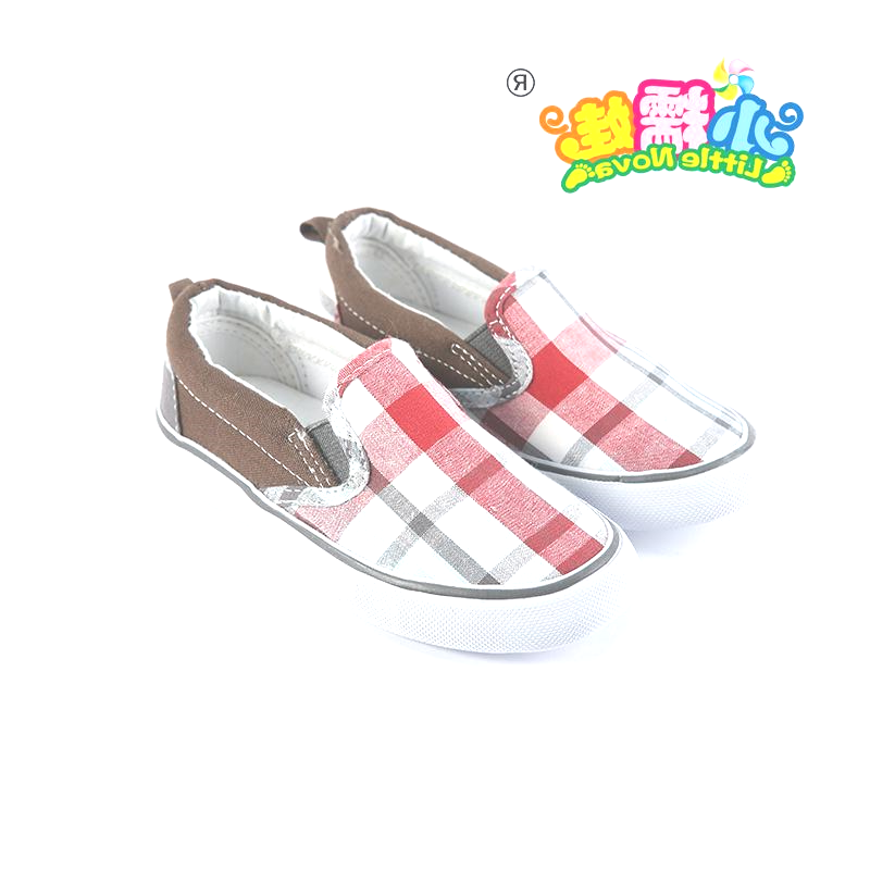 Chaussures de tennis enfants en toile pour printemps - semelle caoutchouc Ref 1023665