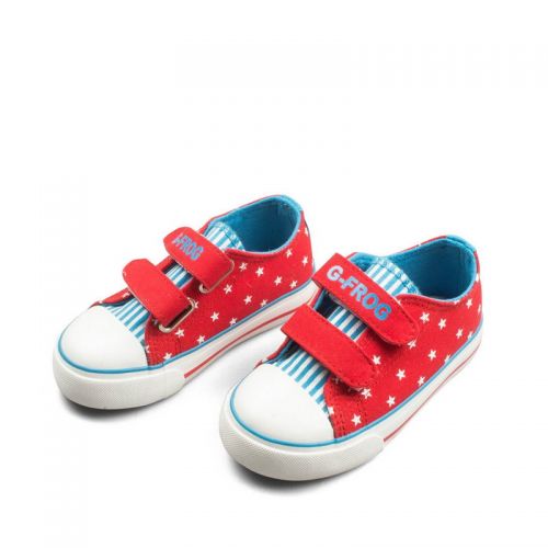 Chaussures de tennis enfants en toile pour printemps - semelle fond composite Ref 1023705