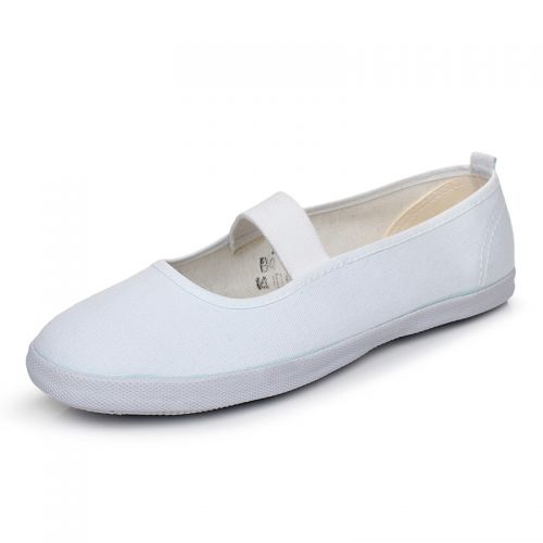 Chaussures de tennis enfants en toile pour printemps - semelle caoutchouc Ref 1023827