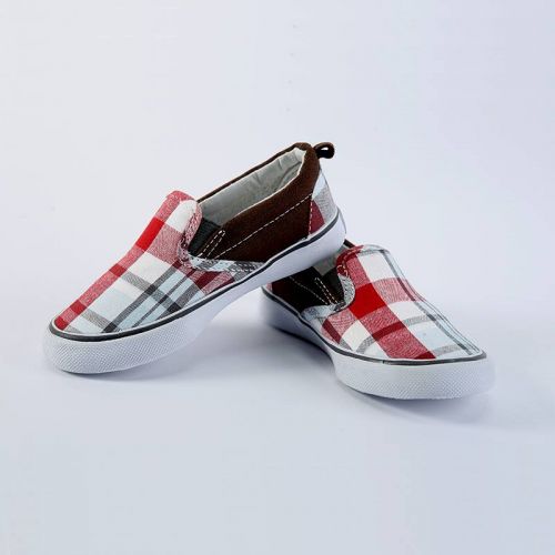 Chaussures de tennis enfants en toile pour printemps - semelle caoutchouc Ref 1024026