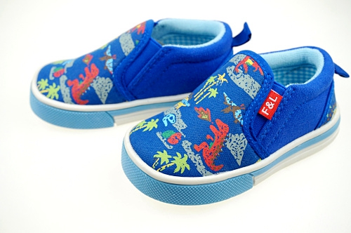 Chaussures de tennis enfants en toile pour printemps - semelle plastique Ref 1024031