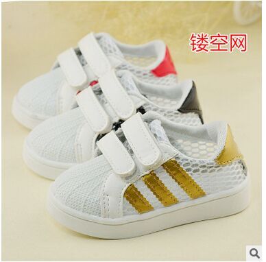 Chaussures de tennis enfants en toile creux pour été - semelle PU Ref 1024580