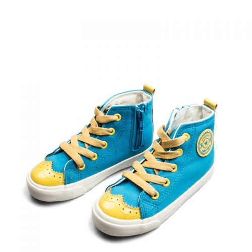 Chaussures de tennis enfants en toile pour printemps - semelle fond composite Ref 1025220