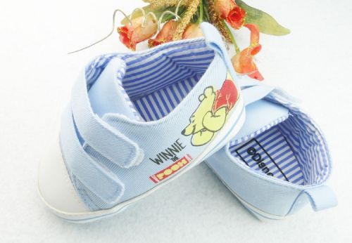 Chaussures de tennis enfants en toile coutures cuir pour printemps - semelle coton Ref 1025241