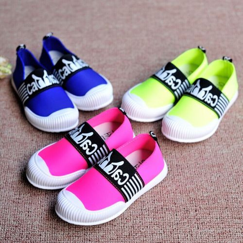Chaussures de tennis enfants pour printemps - semelle caoutchouc Ref 1025382