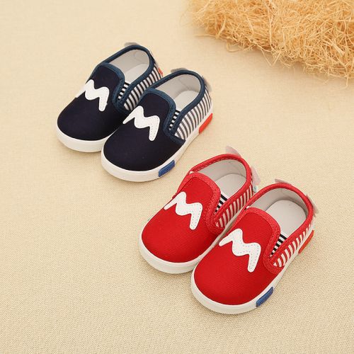Chaussures de tennis enfants en toile pour printemps - semelle caoutchouc Ref 1025604