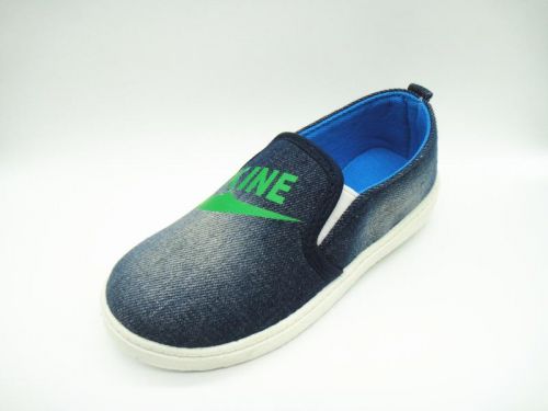 Chaussures de tennis enfants en toile pour Toute saison - semelle plastique Ref 1025827