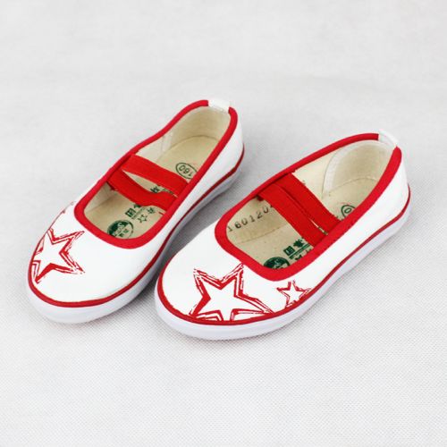 Chaussures de tennis enfants en toile pour printemps - semelle plastique Ref 1025852