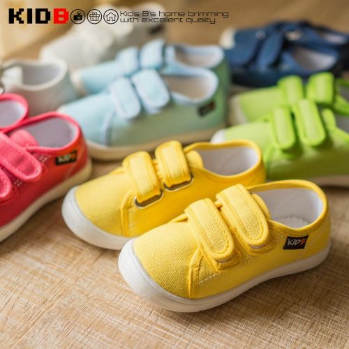 Chaussures de tennis enfants en toile KIDB pour printemps - semelle caoutchouc Ref 1025873